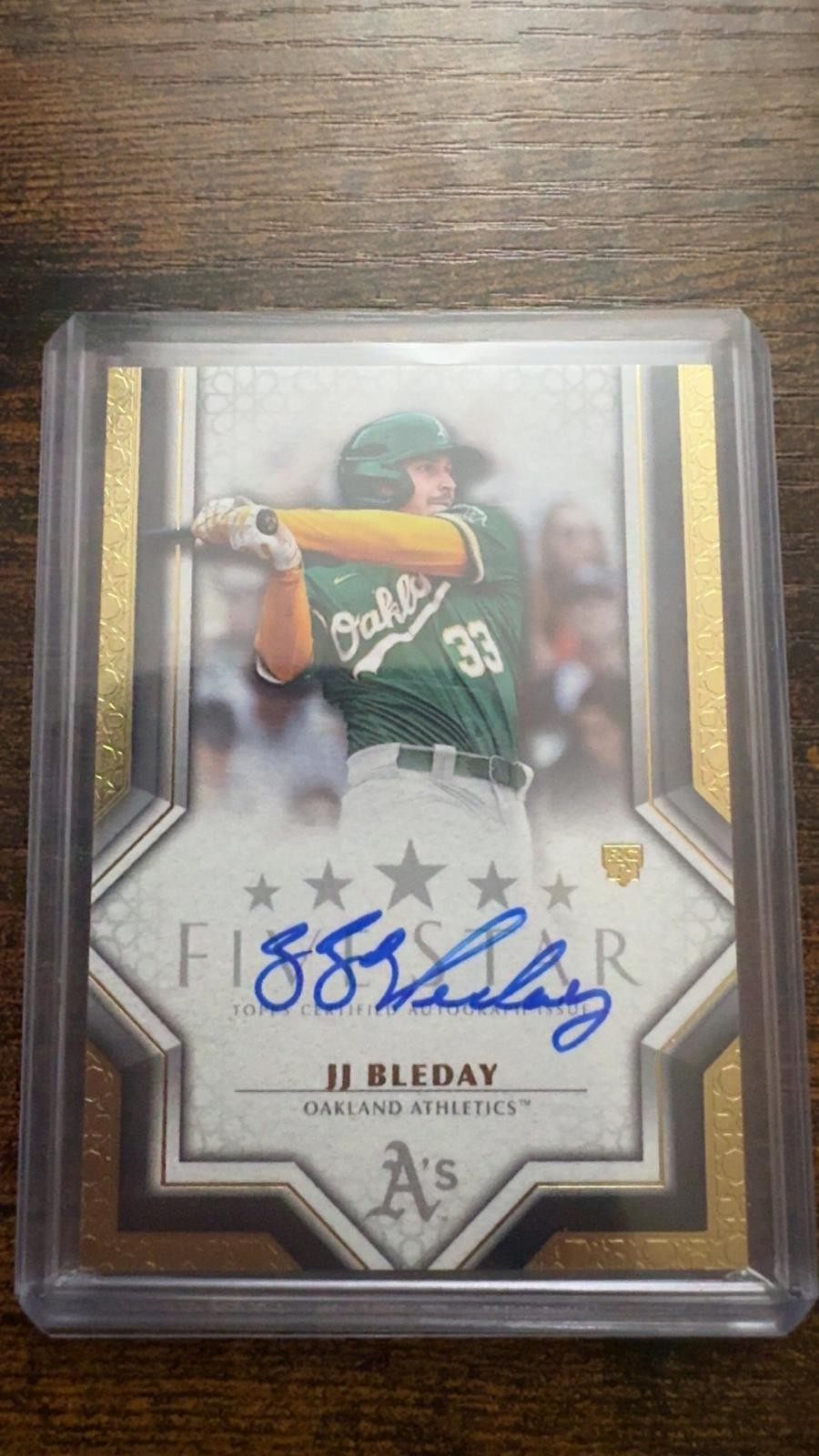 2023 Topps Five Star #FSA-JBL1 JJ Bleday