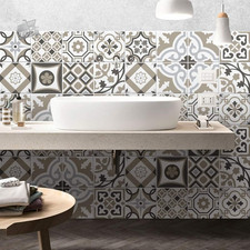 - Stickers Tiles Kitchen Bathroom Tiles Stickers PVC Waterproof Anti-Frost