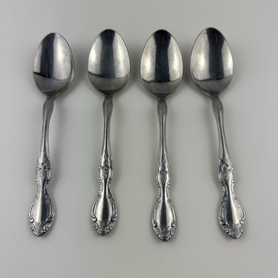 Reed & Barton Rebacraft Table Spoons Set Of 4 Candace Andrea Stainless Korea