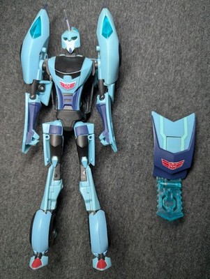 Transformers ANIMATED 2008 Deluxe Class AUTOBOT BLURR Complete