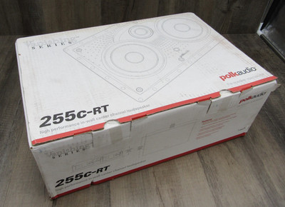 Polk Audio 255C-RT High Performance In-Wall Center Channel Speaker ''NEW SEALED''