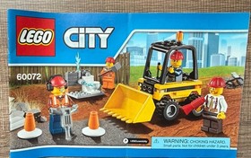 LEGO 60072 City: Demolition Starter Set 100% Complete + Box EUC!!