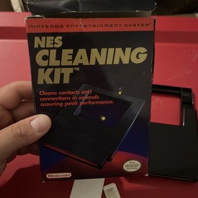 Vintage Nintendo NES Cleaning Kit Original with Original Box