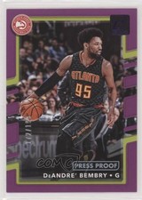 2017-18 Panini Donruss Press Proof Purple 172/199 DeAndre' Bembry #1 0w8