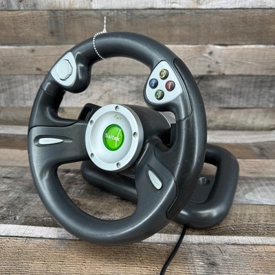 Saitek Adrenalin Steering Wheel Controller Xbox Original Works