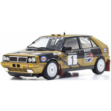 Kyosho 1:18 Scale Lancia Delta HF 4WD Rally Piancavallo 1987 Esso #1