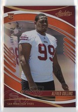 2025 Panini Absolute Rookies Spectrum Orange /150 Alfred Collins #102 v3r