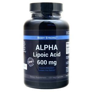 Альфа-липоевая кислота BodyStrong 600 мг 120 капсул 5390₽