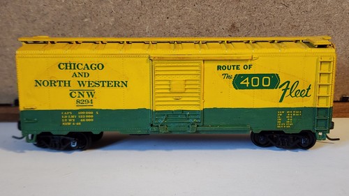 Chicago & North Western RR 40' SD Boxcar CNW 8294 Route 400 con Kadee Athearn HO | Zustand: Used