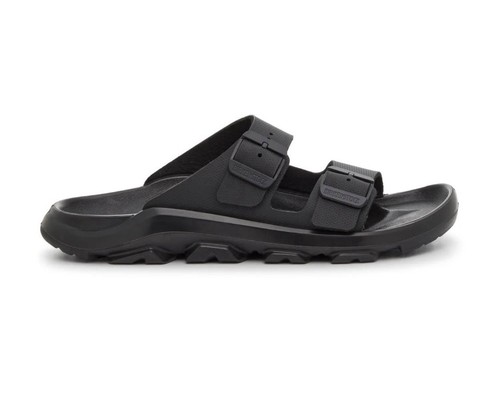 Birkenstock Mogami Terra Stealth 2 Strap Birko-Flor Slide Black Mens EU 45