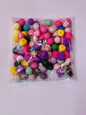 Mix Lot 100 Pcs Silicone 14mm 15mm Beads DIY 1