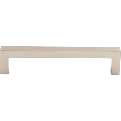 Top Knobs Square Bar 5 1/16'' Center to Center Bar Pull Brushed Satin Nickel