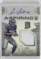 2016 Panini Spectra Aspiring 45/99 Paul Perkins #APA-PP Patch Auto z5i