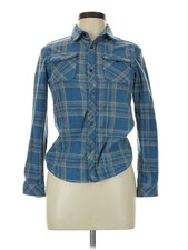 O'Neill Women Blue Long Sleeve Blouse M