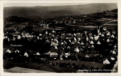 Postcard Stammheim Calw in the Black Forest, aerial view of Friedensheim,... - 11546384