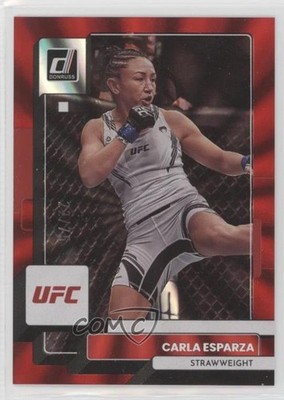 2023 Donruss UFC Holo Red Laser 22/75 Carla Esparza #128 2qw