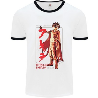 Tetsuo Shima Japanisches Anime Herren Ringer T-Shirt