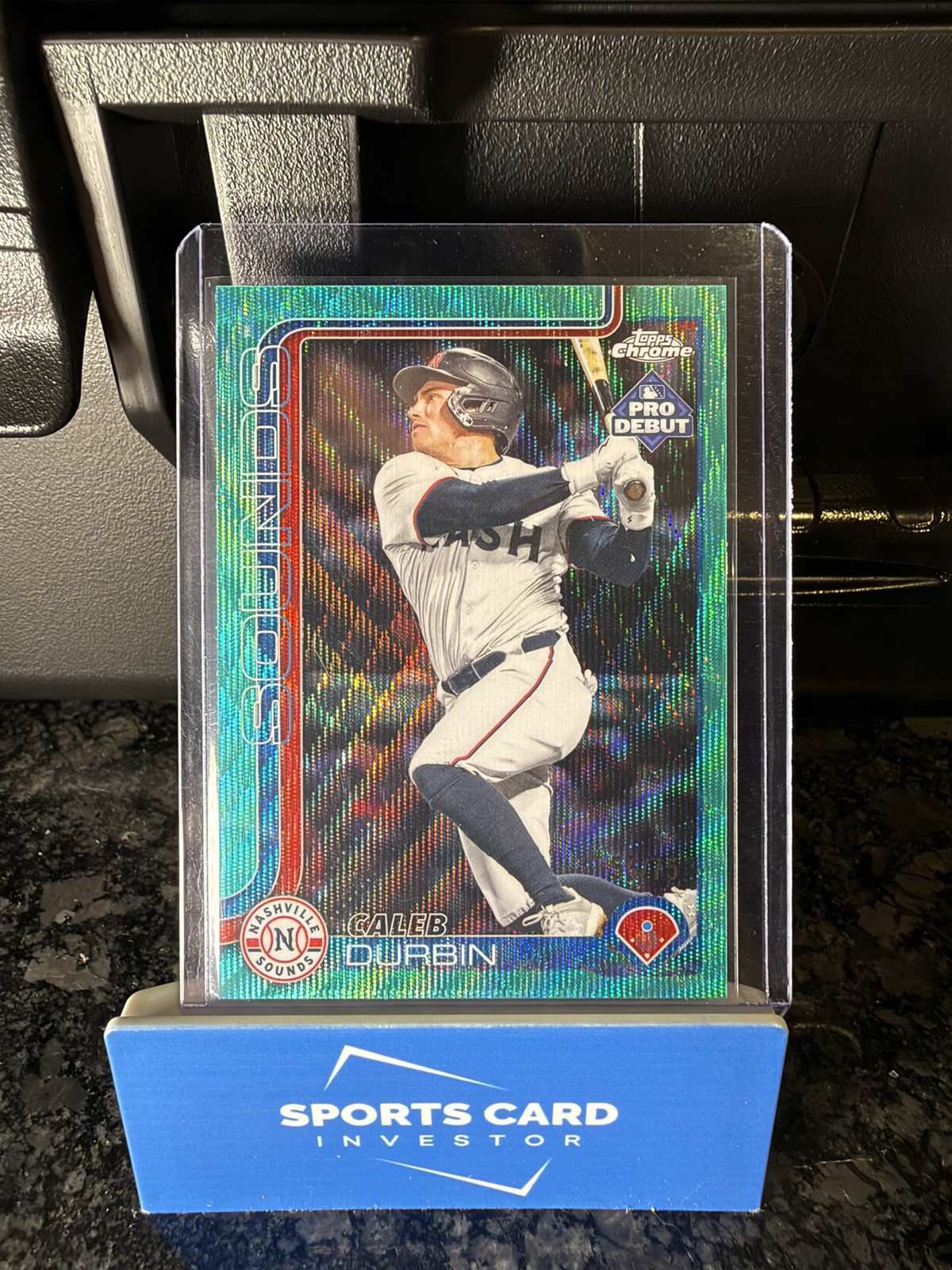 2025 Topps Chrome Pro Debut Caleb Durbin Rookie  /99 Green