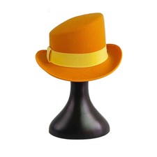 Large Head Fedora Bowler Hat Mens Derby Role Play Gentleman Autumn Winter