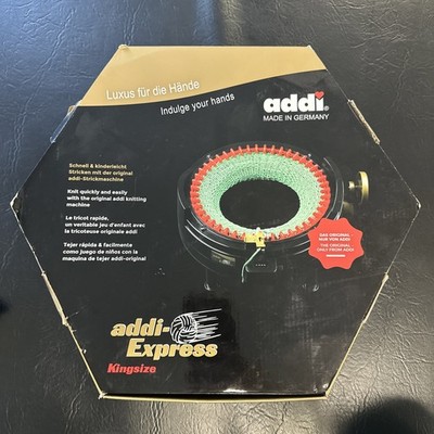 addi 890-2 Express King Size Knitting Machine with 46 Needles. 
