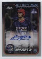 2024 Topps Pro Debut Chrome Refractor 46/99 Gabriel Rincones Jr Auto 1dh2