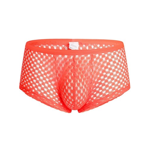 Stylische Herren Mesh Boxershorts Netzdesign für atmungsaktive Unterwäsche - Picture 6 of 20