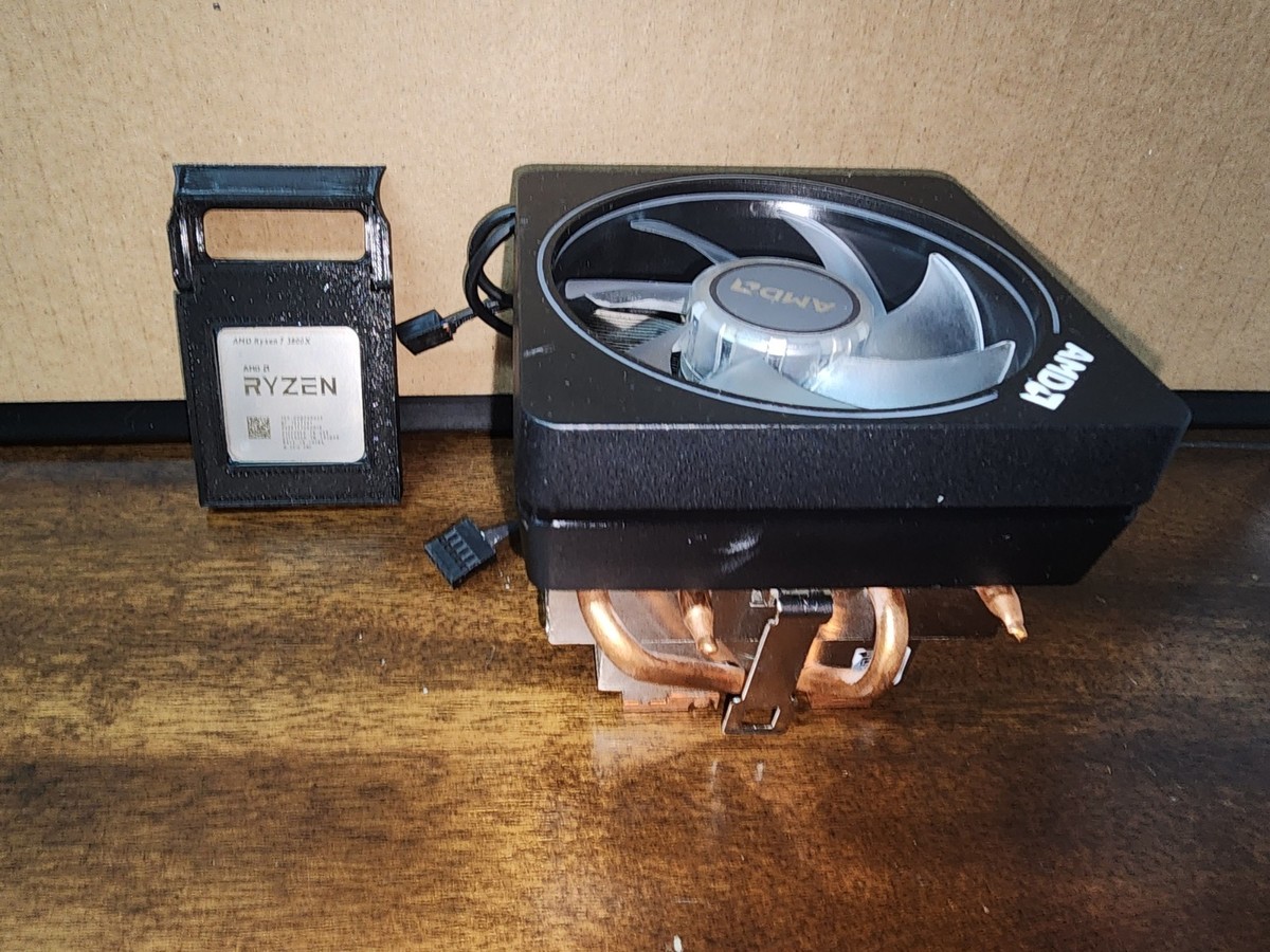 AMD Ryzen 3800X Processor GHz 3.9GHz 8Core Socket AM4 Cooler CPU