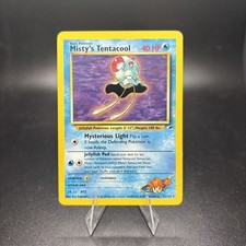 Misty's Tentacool - 32/132 Pokemon Gym Heroes Unlimited Rare Card WOTC NM/LP -j on eBay