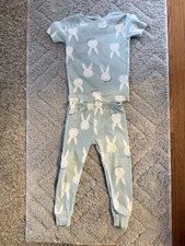 Carter  s 3T Green 2-Piece Bunny Snug Fit Cotton Pajamas