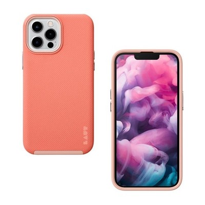 Laut Shield Phone Case Coral NEW iPhone 13 Pro Max Ultra Protective Dual Layer
