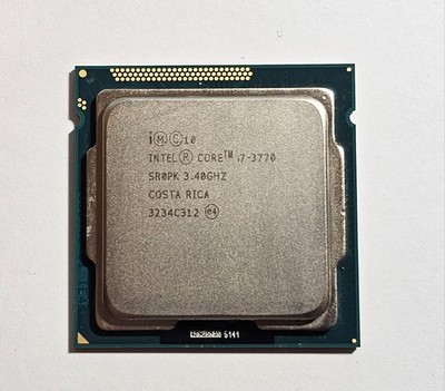Intel Core i7-3770 3.40GHz LGA 1155 Quad-Core CPU 3rd Gen