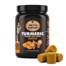 BRUTUS  BARNABY Turmeric for Dogs Anti Inflammatory Pain Relief - Curcumin f...