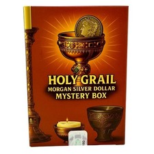 Holy Grail Morgan Silver Dollar Mystery Box  Rogue's Island Mint SEALED
