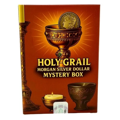 Holy Grail Morgan Silver Dollar Mystery Box  Rogue's Island Mint SEALED