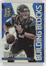 2014 Panini Spectra Building Blocks Blue Prizm 28/49 Blake Bortles #19 z0q