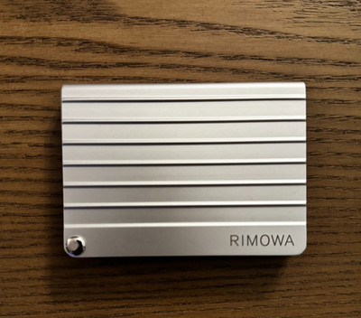 Rimowa Aluminum Card Holder - Silver