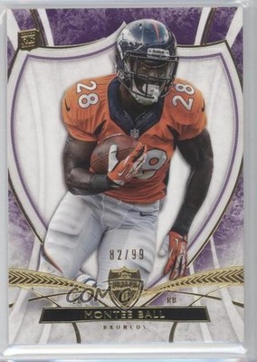 2013 Topps Supreme Violet 82/99 Montee Ball #14 Rookie RC n1u