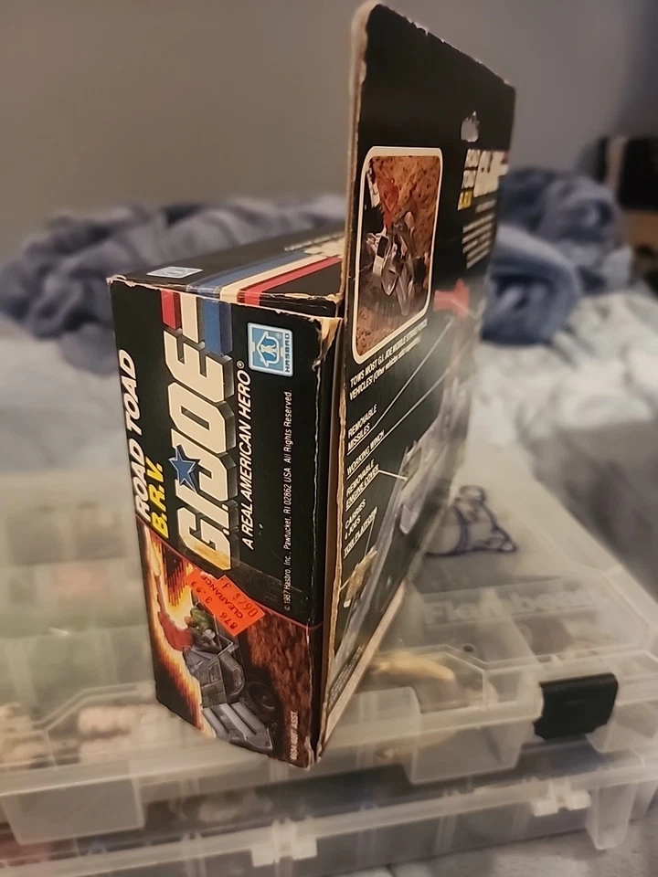 GI Joe Road Toad B.R.V. Complete w/ Box 1987 ARAH Hasbro Free Shipping - Image 4 of 4