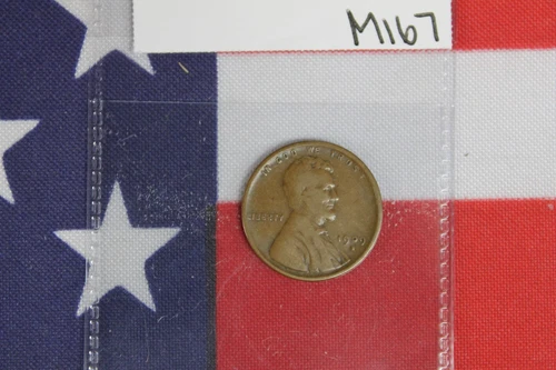 1909-S Lincoln Wheat Cent - Fine-Very Fine Condition (M167)