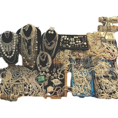 Huge-Estate-Jewelry-Lot-Real Pearls-Faux Pearls- Costume-22+lbs 265+ Pieces L@@k