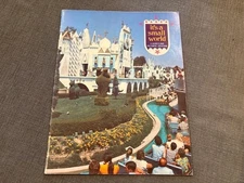 Disneyland IT'S A SMALL WORLD 1969 Souvenir Guide Book Disney Rare