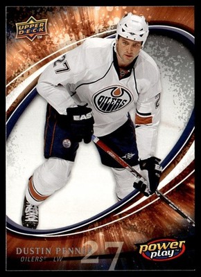 2008-09 Upper Deck Power Play Box Set Dustin Penner Edmonton Oilers #122