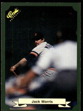 Jack Morris 1987 Classic #90 Detroit Tigers MLB READ FREE SHIPPING AutographDen