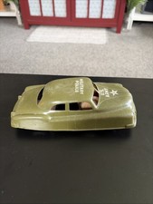 VINTAGE MARX US Army Military Police Car Friction Toy LM14 1950's