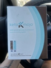 KETO-MOJO GK Bluetooth Glucose  Ketone Testing Kit Dual Monitoring System