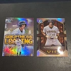 Topps Bowman Chrome Konnor Griffin Pittsburgh Pirates GL VIP Card Lot 2 Cards B