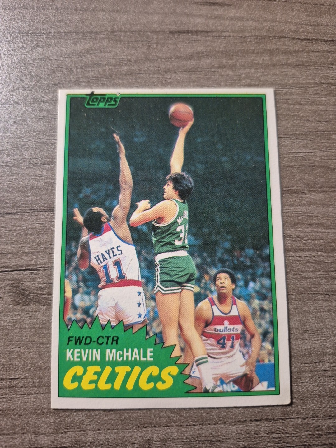 1981 Topps Kevin Mchale #75