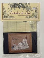 LAVENDER LACE THE WEDDING CROSS STITCH PATTERN - L L 19
