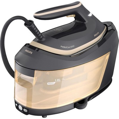 Philips PSG6064/80 Serie PerfectCare 6000 Dampfbügelstation Schwarz 2400 Watt