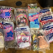 Barbie Mattel Happy Meal Toys Lot of 15 Vintage 1990's Various Collectibles